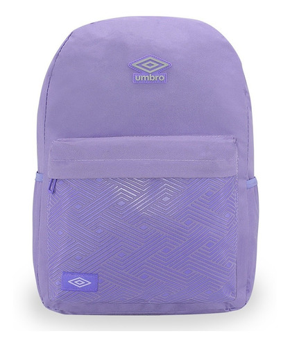 Mochila Umbro® Porta Laptop Hasta 15 Inch Casual Urbana Color Violeta