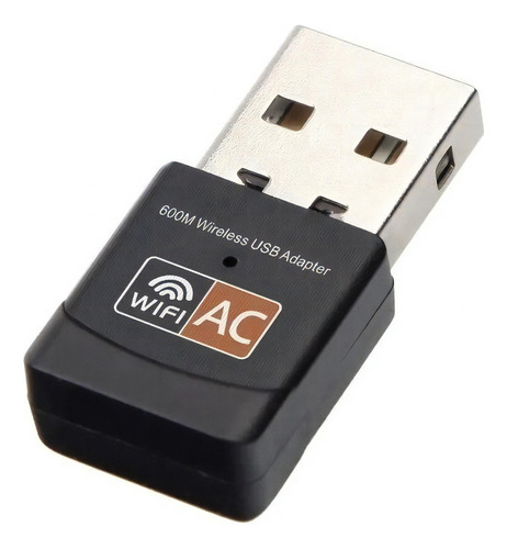 Adaptador USB AC Wifi de banda dupla de 2,4 e 5 Ghz de banda dupla + Rápido