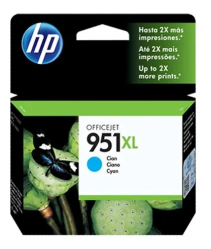 Tinta Hp Original 951xl Cyan