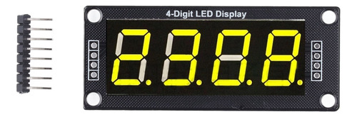 Módulo De Pantalla Digital, 4 Piezas, Segmento Led, 4 Bits,
