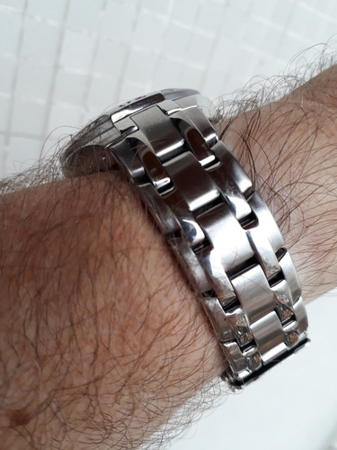 Relogio Fossil Big Tic - Mostrador Bicolor - Pouquíssimo Uso