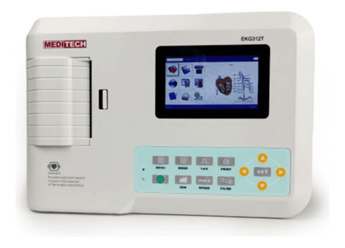 Electrocardiógrafo De 3 Canales - Medicaltec Santiago Y Viña