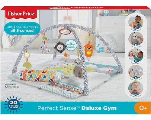 Gimnasio Fisher Price Para Bebe Sense Deluxe Glk34-9993
