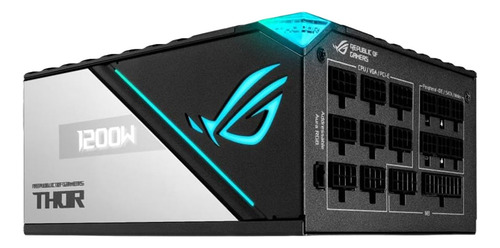 Fonte Asus 1200w Rog-thor-1200p2-gaming Pn# 90ye00l0-b0ba00 Cor Preto 110v/220v