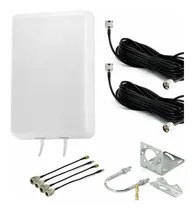 Comprar Kit Antena Mimo Panel 4g Lte Banda Ancha Montaje Fijo 2