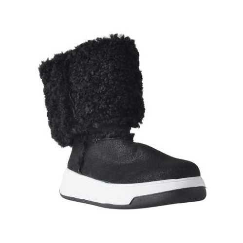 Imagen 2 de 9 de Botas De Corderito Abrigadas De Mujer Gamuza Kaila - Ferraro