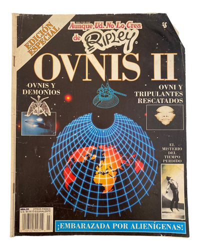 Revista Ripley Aunque Usted No Lo Crea Ovnis #2 Edicion 1994