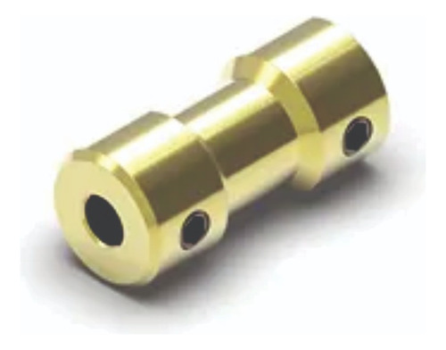 Coupling O Acople Reductor De Bronce P/ Ejes 3mm X 6mm