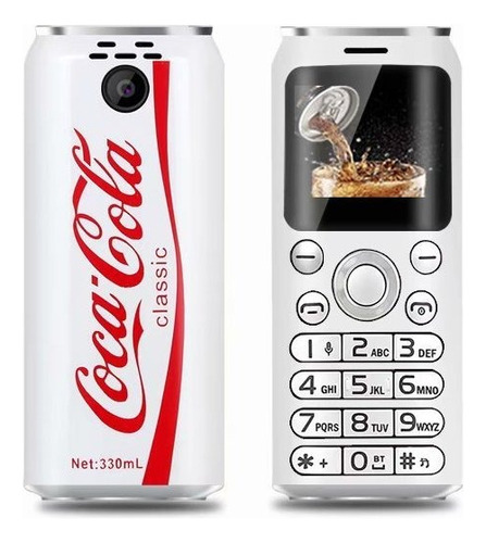 Teléfono Mini Cola Candy Bar Personalizado Con Doble Tarjeta