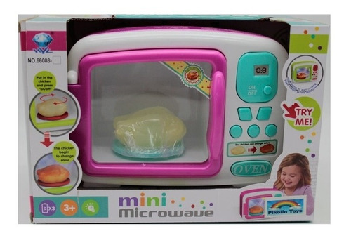 Microondas Mini Microwave Con Luces Art. 66088