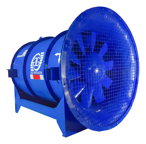 Ventilador Axial Minero 30 Mil Cfm