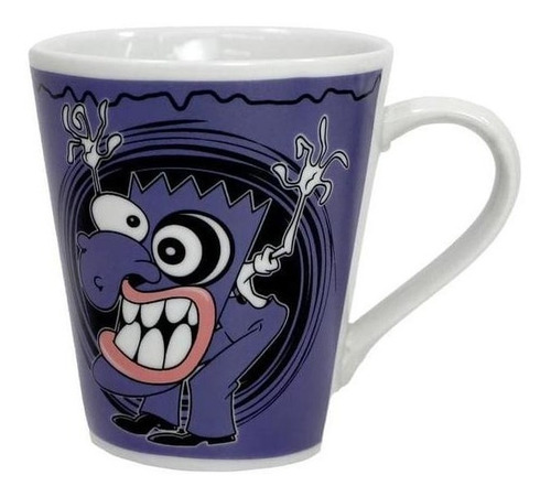 Caneca Coragem Cão Covarde Cartoon Network Courage Desenho