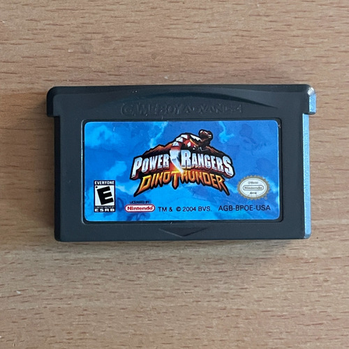 Power Rangers Dino Thunder Para Gba Gameboy Advance
