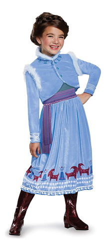 Disfraz De Frozen Anna Adventure Deluxe Xs 3t/4t Para Niñas