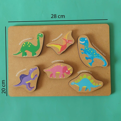 Imagen 3 de 10 de Juego Encastre Madera Volumen Didácticos Infantil Niños