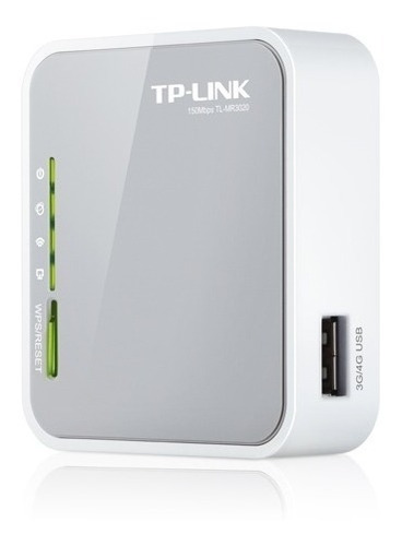 Router Tp-link Portable 3g/4g Tl-mr 3020 Blanco