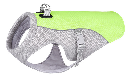 Chaleco Refrescante De Verano Para Mascotas, Color Verde, 2x
