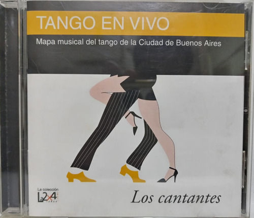 Los Cantantes  Tango En Vivo Cd Argentina 2003