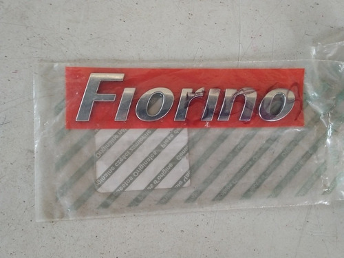 Emblema Cromado Siglas Fiorino Fiat Original En Su Empaque