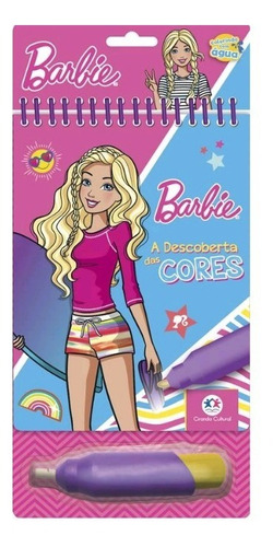 Livro Aquabook - Barbie - A Descoberta Das Cores