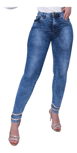 Calça Plus Size Jeans Feminina Patria Brasil