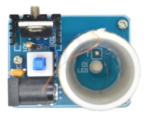 Imagen 4 de 5 de Mini Bobina De Tesla Armada + Fuente Poder 12v 1a