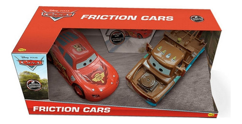  Friction Cars X2 Mc Queen Y Mate  Vehiculos Rayo