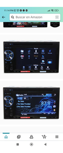 Esterio Pantalla Pioneer 7 Pulgadas No Bluetooth Avh (Usado)