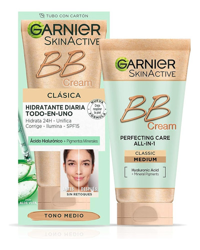 Garnier - Bb Natural Skin 50 Ml Crema Semitono