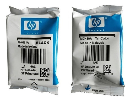 Combo Hp Cabezales Negro Y Color Hp 115 315 410 415 Original