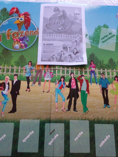 Jogo De Tabuleiro A Fazenda Gulliver Raro.