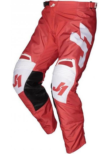 Pantalon Motocross J-force Terra Red / White Just1