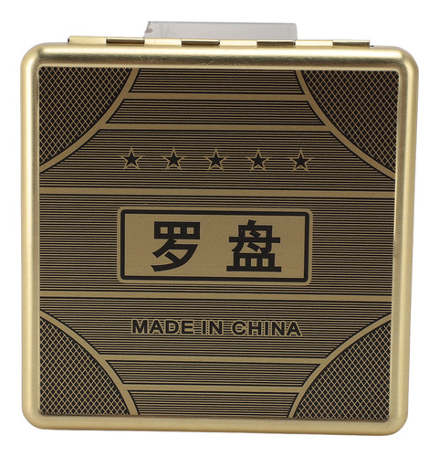 Antigo Feng Shui Luo Pan Iron Precise Flip Cover Feng