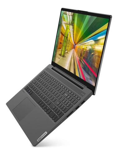 Notebook Lenovo IdeaPad 15ITL05 graphite gray 15.6", Intel Core i5 1135G7 16GB de RAM 256GB SSD, Intel Iris Xe Graphics G7 80EUs 1920x1080px Windows 10 Home
