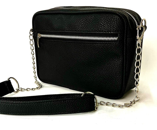 Cartera Morral Bandolera Mujer Con Correa Cadena Oferta