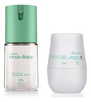 Comprar Kit Deo Corporal + Roll On Erva Doce Natura