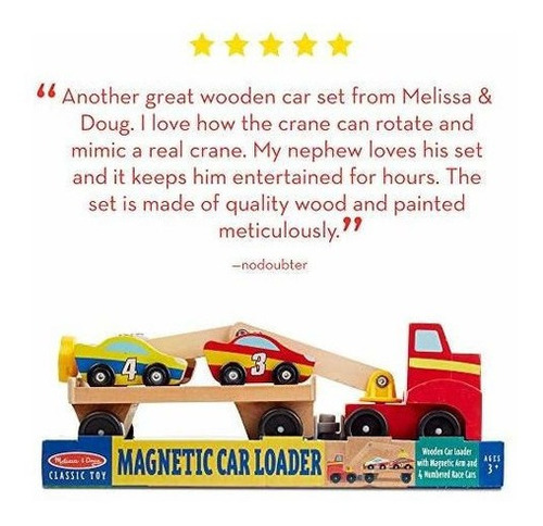Cargador De Coche Magnético Melissa & Doug Cargador De Coche Magnético Melissa & Doug