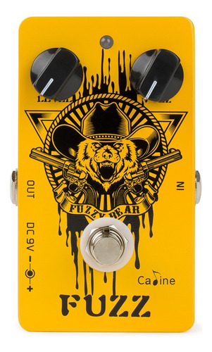 Pedal De Efectos De Guitarra Caline Cp-46 Fuzzy Bear Fuzz