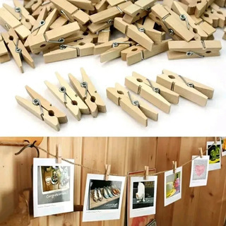 madera, 200 unidades Creation Station Mini pinzas para ropa 