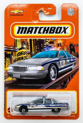 Matchbox Chevy Caprice Police Linha Básica 2022