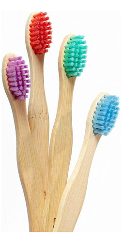 Cepillo De Dientes De Bambu Para Niños