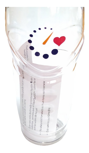 10 Botellas De Tritan Libre De Bpa 750 Ml Frío O Caliente