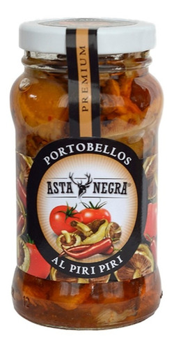 Portobellos Al Piri Piri Asta Negra 150g