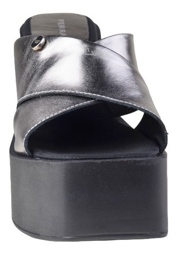 Imagen 5 de 9 de Zuecos Mules De Cuero De Mujer Livianos - Marla - Ferraro