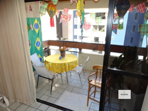 Imagem 16 de 19 de Apt 154 M², 2 Quadra Da Praia Da Jatiúca 3 Quartos2 Suítes Varanda Em Todos Os Quartos Só 690 Mil !! - 181