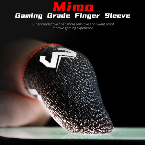 V Guantes De Dedo Resistentes Al Sudor Para Juegos De