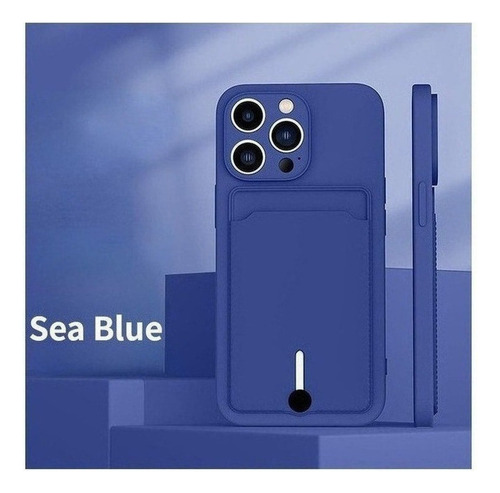 Xjj Carcasa De Celular Con Tarjetero Para iPhone