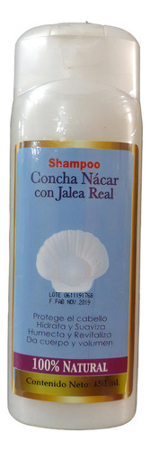  Shampoo Concha Nácar Con Jalea Real 450ml Cba Hidrata