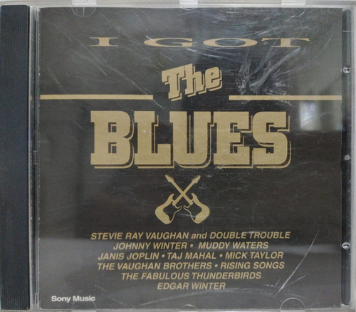 Varios  I Got The Blues Cd Argentina 1993 Compilation