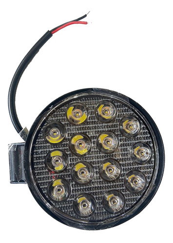 Faro Led Universal 42 Watts (14 Led 3 Watts) Blanco 12v /24v